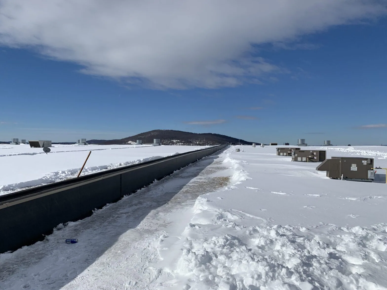 Commercial Snow and Ice Roof Damage Repair in Alexandria, VA
