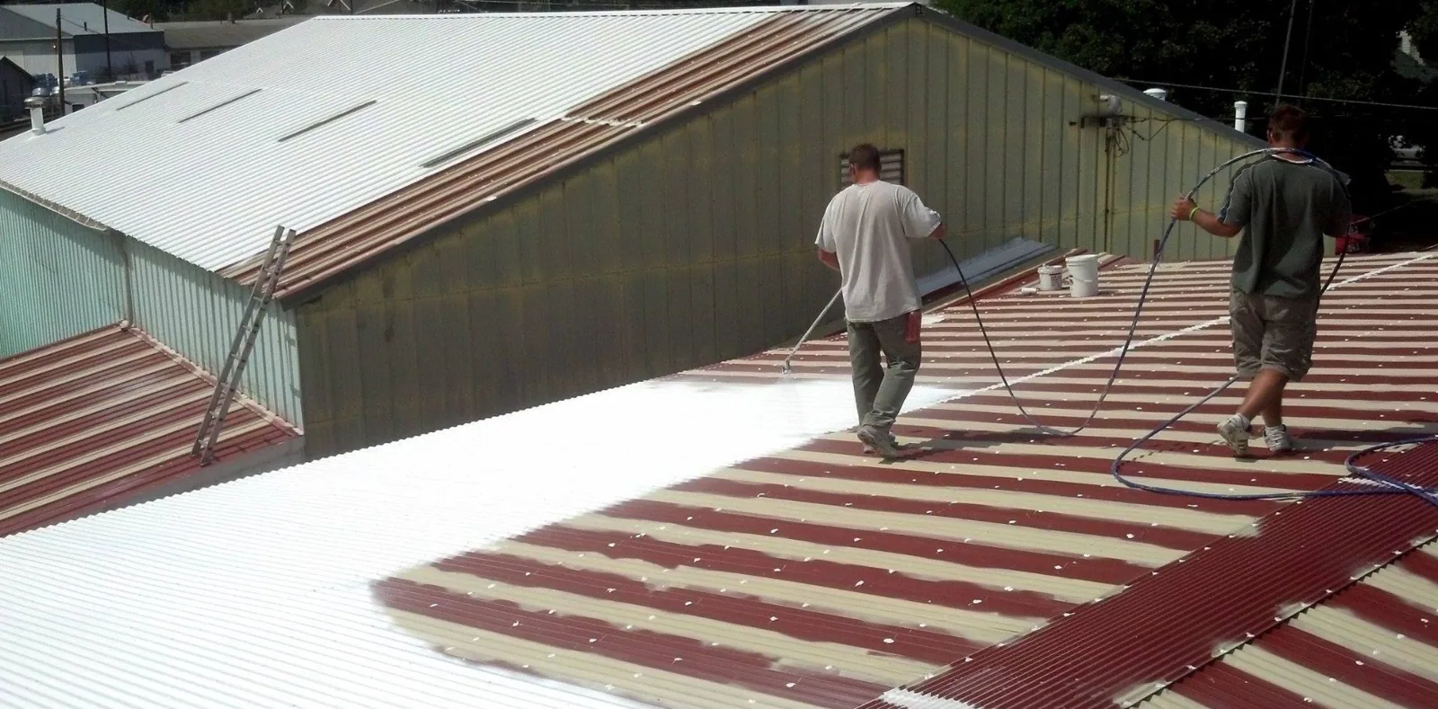 Commercial Roof Coating Restoration in Alexandria, VA