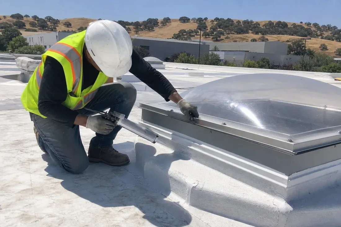 Commercial Skylight and Penetration Flashing in Alexandria, VA